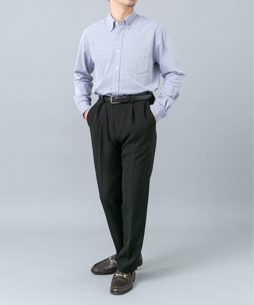 URBAN RESEARCH ROSSO MEN(アーバンリサーチロッソメン)の「『イージーケア / 防シワ』ハイパフォーマンス スーパーストレッチBDシャツ(シャツ/ブラウス・メンズ・ブルー/ホワイト/グレー・SMALL/MEDIUM/LARGE/X-LARGE)」の13枚目の写真