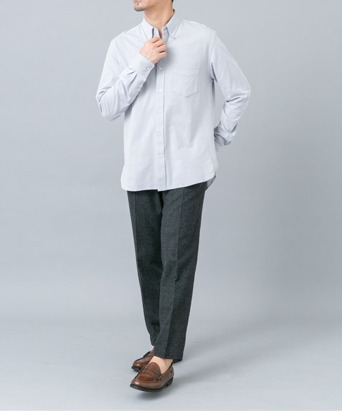 URBAN RESEARCH ROSSO MEN(アーバンリサーチロッソメン)の「『イージーケア / 防シワ』ハイパフォーマンス スーパーストレッチBDシャツ(シャツ/ブラウス・メンズ・ブルー/ホワイト/グレー・SMALL/MEDIUM/LARGE/X-LARGE)」の8枚目の写真