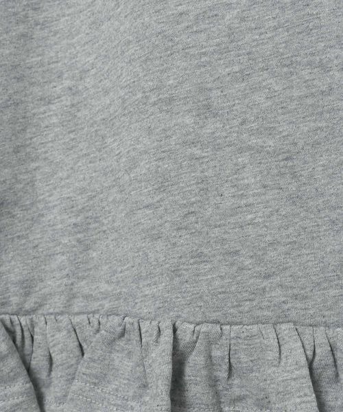 JEANASIS(ジーナシス)の「スソフリルドロストLS TEE/1057836(Tシャツ/カットソー・レディース・ホワイト/ブラック/グレー・FREE)」の13枚目の写真
