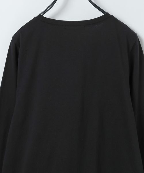 JEANASIS(ジーナシス)の「スソフリルドロストLS TEE/1057836(Tシャツ/カットソー・レディース・ホワイト/ブラック/グレー・FREE)」の10枚目の写真