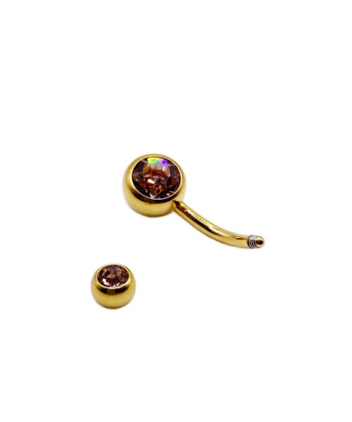 MORPH(モルフ)の「MORPH モルフ ネイブル ボディーピアス 14ゲージ 10mm(ノーマル)(ピアス(片耳用)・レディース・ライトパープル/ブルー/スカイブルー/クリア/ライトピンク/ライトブルー/ライトグリーン/ブラック/グリーン/マルチ/レッド/ピンク/パープル・10)」の17枚目の写真