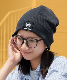 MAMMUT（マムート）の「MAMMUT/マムート Fedoz Beanie リサイクルポリエステル リブビーニー 防寒対策 デイリー アウトドア 2026年秋冬 秋服（ニットキャップ/ビーニー）」