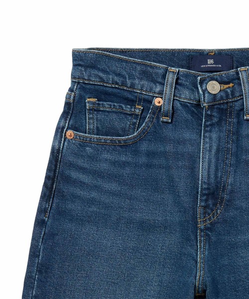 Levi's(リーバイス)の「Levi's/リーバイス BLUETAB(TM) ハイライズ スリムジーンズ ミディアムインディゴ(デニムパンツ・レディース・ブルー・28inch/27inch/26inch/25inch/24inch/23inch)」の8枚目の写真