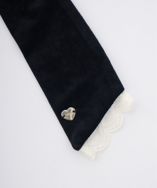 idem(イデム)の「big ribbon barrette / ビッグリボンバレッタ(バレッタ/ヘアクリップ・レディース・アイボリー/その他/ブラック・FREE)」の4枚目の写真