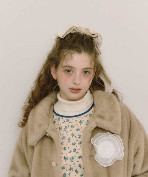 idem(イデム)の「big ribbon barrette / ビッグリボンバレッタ(バレッタ/ヘアクリップ・レディース・アイボリー/その他/ブラック・FREE)」の11枚目の写真