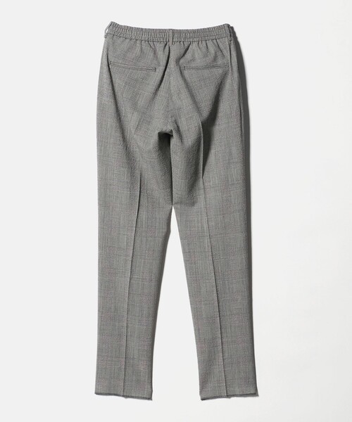 UNITED ARROWS(ユナイテッドアローズ)の「<TAGLIATORE>グレンチェック サッカー イージースラックス(セットアップ・メンズ・ブラック・46/44)」の3枚目の写真