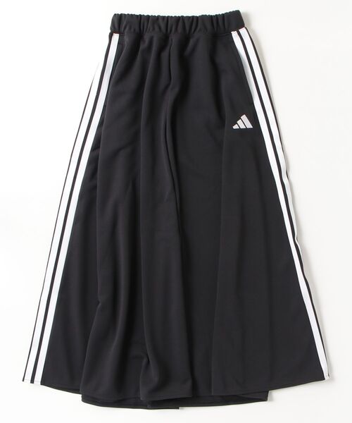adidas(アディダス)の「adidas/アディダス スリーストライプス KN スカート(スカート・レディース・ベージュ/ブラック/ネイビー・MEDIUM/X-SMALL/SMALL/LARGE/X-LARGE/XX-LARGE)」の1枚目の写真