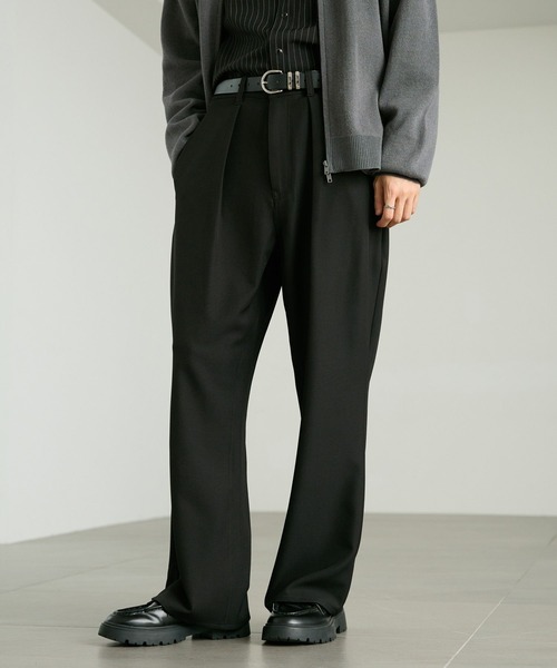 RAGEBLUE(レイジブルー)の「RIVET SEMI FLARE PANTS/リベットセミフレアパンツ【セットアップ対応】(デニムパンツ・メンズ・ブラック/ブラウン・MEDIUM/LARGE)」の19枚目の写真