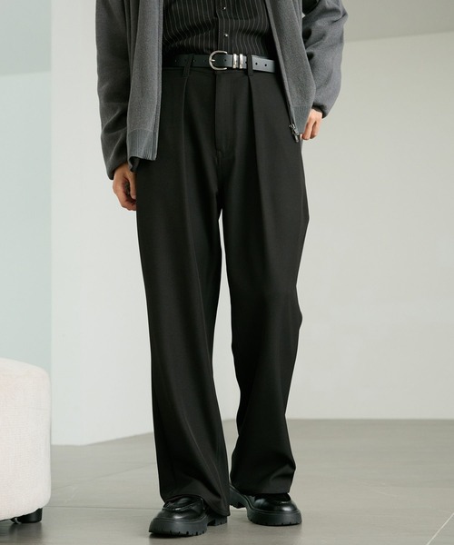 RAGEBLUE(レイジブルー)の「RIVET SEMI FLARE PANTS/リベットセミフレアパンツ【セットアップ対応】(デニムパンツ・メンズ・ブラック/ブラウン・MEDIUM/LARGE)」の20枚目の写真