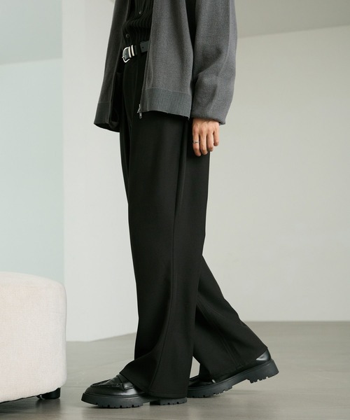 RAGEBLUE(レイジブルー)の「RIVET SEMI FLARE PANTS/リベットセミフレアパンツ【セットアップ対応】(デニムパンツ・メンズ・ブラック/ブラウン・MEDIUM/LARGE)」の21枚目の写真