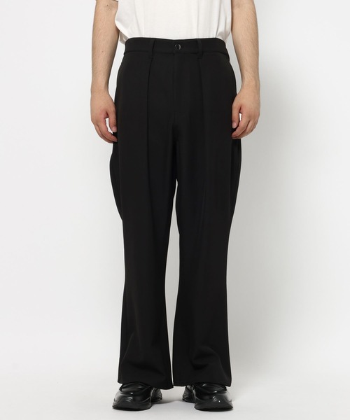 RAGEBLUE(レイジブルー)の「RIVET SEMI FLARE PANTS/リベットセミフレアパンツ【セットアップ対応】(デニムパンツ・メンズ・ブラック/ブラウン・MEDIUM/LARGE)」の10枚目の写真