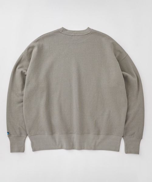 KAVU(カブー)の「KAVU/カブー OP Sweat Dog/ワンポイントスウェットドッグ(スウェット・メンズ・ベージュ/ライトグレー/ブラック・MEDIUM/LARGE/SMALL)」の11枚目の写真