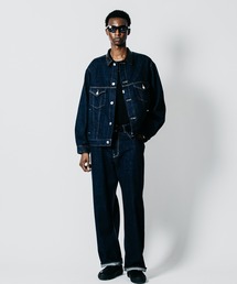 BORN FREE WIDE LUXURY SELVEDGE ONE WASH JEANS - INDIGO MADE IN JAPAN
