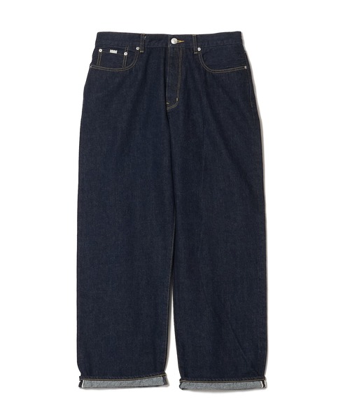 CRIMIE(クライミー)の「BORN FREE WIDE LUXURY SELVEDGE ONE WASH JEANS - INDIGO MADE IN JAPAN(デニムパンツ・メンズ・インディゴブルー・XXL/XL/L/M/S)」の3枚目の写真