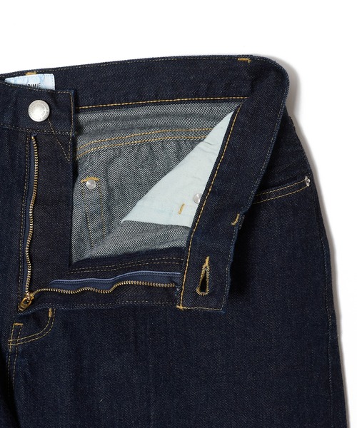 CRIMIE(クライミー)の「BORN FREE WIDE LUXURY SELVEDGE ONE WASH JEANS - INDIGO MADE IN JAPAN(デニムパンツ・メンズ・インディゴブルー・XXL/XL/L/M/S)」の5枚目の写真
