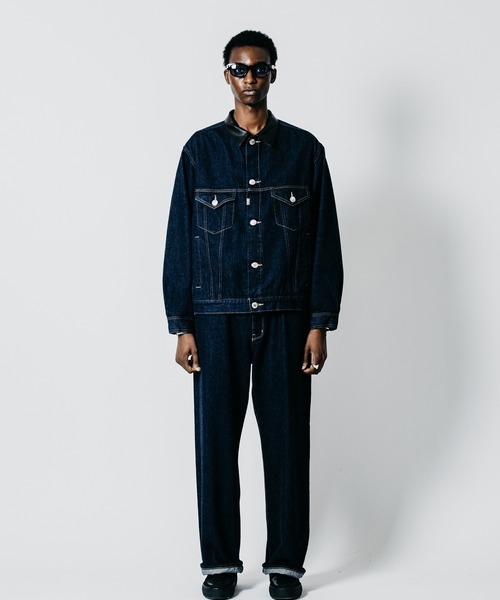CRIMIE(クライミー)の「BORN FREE WIDE LUXURY SELVEDGE ONE WASH JEANS - INDIGO MADE IN JAPAN(デニムパンツ・メンズ・インディゴブルー・XXL/XL/L/M/S)」の12枚目の写真