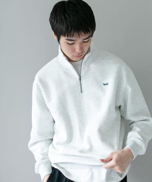 PENNEYS(ぺニーズ)の「『XLサイズ/WEB限定』『別注』PENNEYS×DOORS THE FOX ハーフジップスウェット(スウェット・メンズ・パープル/チャコールグレー/グレー・MEDIUM/LARGE/X-LARGE)」の5枚目の写真