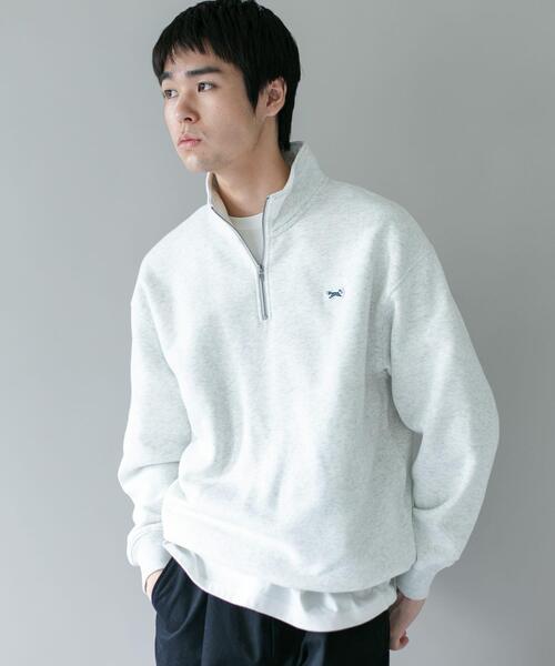 PENNEYS(ぺニーズ)の「『XLサイズ/WEB限定』『別注』PENNEYS×DOORS THE FOX ハーフジップスウェット(スウェット・メンズ・パープル/チャコールグレー/グレー・MEDIUM/LARGE/X-LARGE)」の11枚目の写真