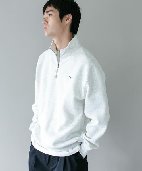 PENNEYS(ぺニーズ)の「『XLサイズ/WEB限定』『別注』PENNEYS×DOORS THE FOX ハーフジップスウェット(スウェット・メンズ・パープル/チャコールグレー/グレー・MEDIUM/LARGE/X-LARGE)」の12枚目の写真