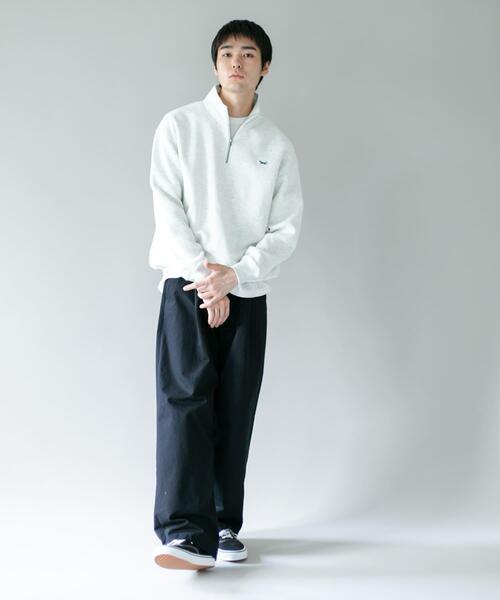 PENNEYS(ぺニーズ)の「『XLサイズ/WEB限定』『別注』PENNEYS×DOORS THE FOX ハーフジップスウェット(スウェット・メンズ・パープル/チャコールグレー/グレー・MEDIUM/LARGE/X-LARGE)」の13枚目の写真