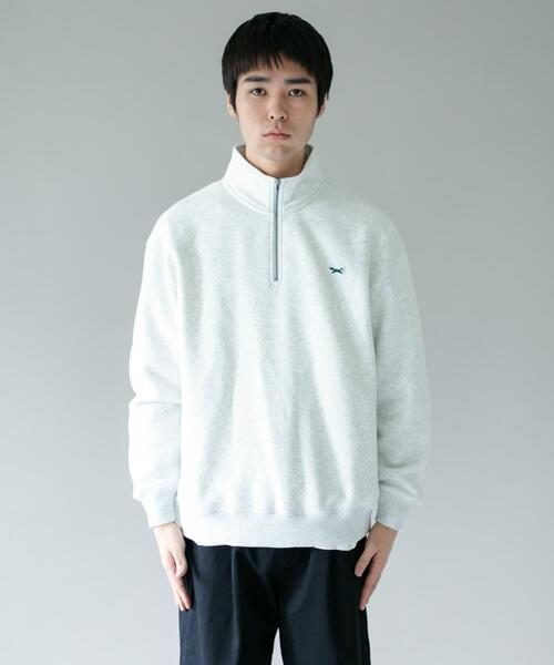 PENNEYS(ぺニーズ)の「『XLサイズ/WEB限定』『別注』PENNEYS×DOORS THE FOX ハーフジップスウェット(スウェット・メンズ・パープル/チャコールグレー/グレー・MEDIUM/LARGE/X-LARGE)」の7枚目の写真