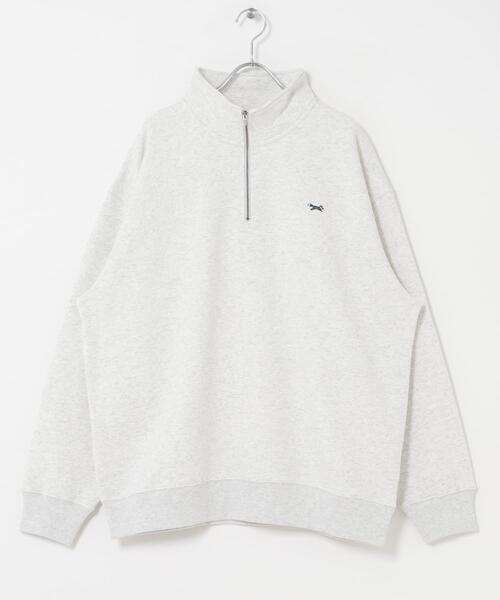 PENNEYS(ぺニーズ)の「『XLサイズ/WEB限定』『別注』PENNEYS×DOORS THE FOX ハーフジップスウェット(スウェット・メンズ・パープル/チャコールグレー/グレー・MEDIUM/LARGE/X-LARGE)」の10枚目の写真