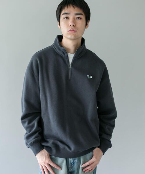PENNEYS(ぺニーズ)の「『XLサイズ/WEB限定』『別注』PENNEYS×DOORS THE FOX ハーフジップスウェット(スウェット・メンズ・パープル/チャコールグレー/グレー・MEDIUM/LARGE/X-LARGE)」の16枚目の写真