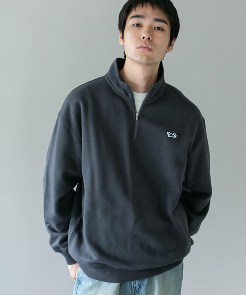 PENNEYS(ぺニーズ)の「『XLサイズ/WEB限定』『別注』PENNEYS×DOORS THE FOX ハーフジップスウェット(スウェット・メンズ・パープル/チャコールグレー/グレー・MEDIUM/LARGE/X-LARGE)」の17枚目の写真