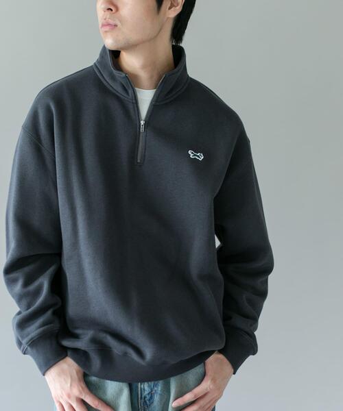 PENNEYS(ぺニーズ)の「『XLサイズ/WEB限定』『別注』PENNEYS×DOORS THE FOX ハーフジップスウェット(スウェット・メンズ・パープル/チャコールグレー/グレー・MEDIUM/LARGE/X-LARGE)」の18枚目の写真