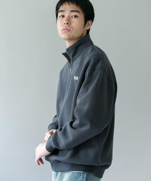 PENNEYS(ぺニーズ)の「『XLサイズ/WEB限定』『別注』PENNEYS×DOORS THE FOX ハーフジップスウェット(スウェット・メンズ・パープル/チャコールグレー/グレー・MEDIUM/LARGE/X-LARGE)」の20枚目の写真