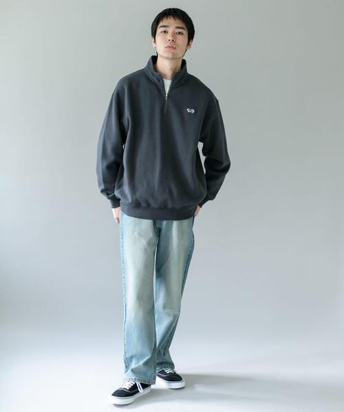 PENNEYS(ぺニーズ)の「『XLサイズ/WEB限定』『別注』PENNEYS×DOORS THE FOX ハーフジップスウェット(スウェット・メンズ・パープル/チャコールグレー/グレー・MEDIUM/LARGE/X-LARGE)」の22枚目の写真
