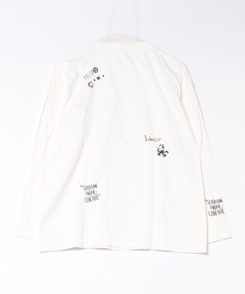 Gready Brilliant(グレディブリリアン)の「FELIXロゴロングスリーブ(Tシャツ/カットソー・レディース・オフホワイト・FREE)」の22枚目の写真