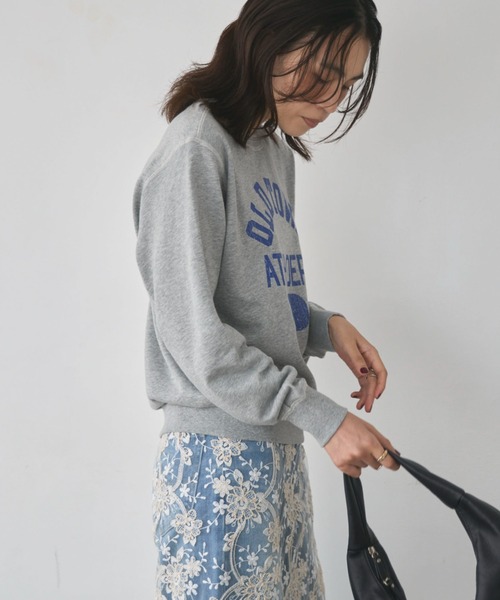 Champion（チャンピオン）の「チャンピオン CREW NECK SWEATSHIRT（スウェット・レディース・ブルー/グレー・S）」の18枚目の写真