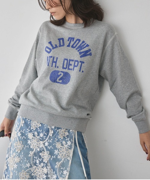 Champion（チャンピオン）の「チャンピオン CREW NECK SWEATSHIRT（スウェット・レディース・ブルー/グレー・S）」の20枚目の写真