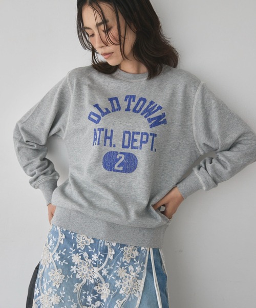 Champion（チャンピオン）の「チャンピオン CREW NECK SWEATSHIRT（スウェット・レディース・ブルー/グレー・S）」の21枚目の写真