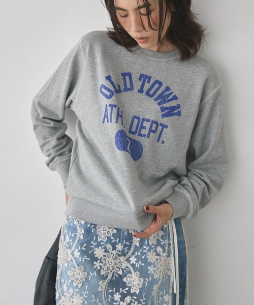 Champion（チャンピオン）の「チャンピオン CREW NECK SWEATSHIRT（スウェット・レディース・ブルー/グレー・S）」の22枚目の写真