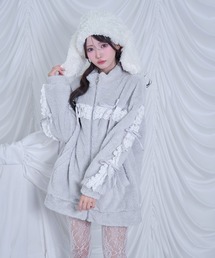 Honey Cinnamon（ハニーシナモン）の「レースラインボアジャケット（その他アウター）」