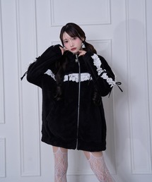 Honey Cinnamon（ハニーシナモン）の「レースラインボアジャケット（その他アウター）」