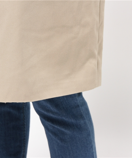 Re:EDIT（リエディ）の「ノースリーブトレンチコート/ジレンチ/テロンチ/スプリングコート[Re:EDIT/リエディ]（トレンチコート・レディース・ベージュ/ダークベージュ/ブラック/グレイッシュベージュ/カーキ・MEDIUM）」の11枚目の写真