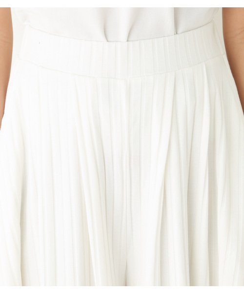 SLY（スライ）の「【otonaMUSE5月号掲載】CUT RIB ｻｰｷｭﾗｰｷｭﾛｯﾄ-S（その他パンツ・レディース・ベージュ/ホワイト/ブラック・1/2）」の6枚目の写真