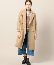 BEAUTY&YOUTH UNITED ARROWS | BY ライトメルトン ロングPコート(ピーコート)