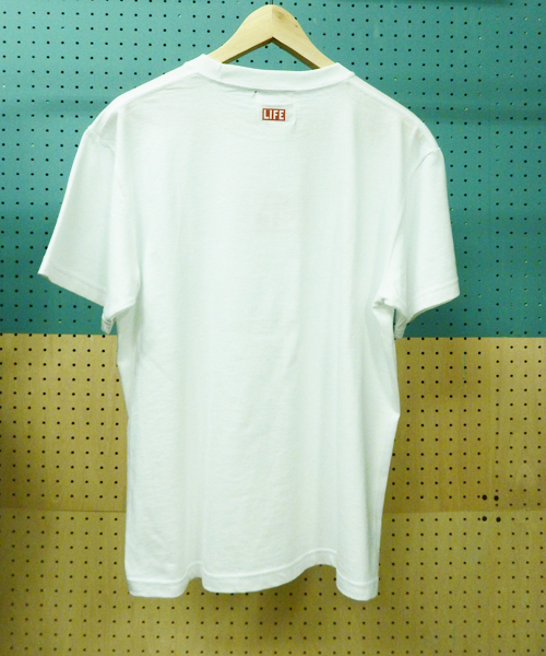 BLUE CHIP（ブルーチップ）の「LIFE LOGO Tee（Tシャツ/カットソー・メンズ・ネイビー/ホワイト・LARGE/SMALL/MEDIUM）」の14枚目の写真