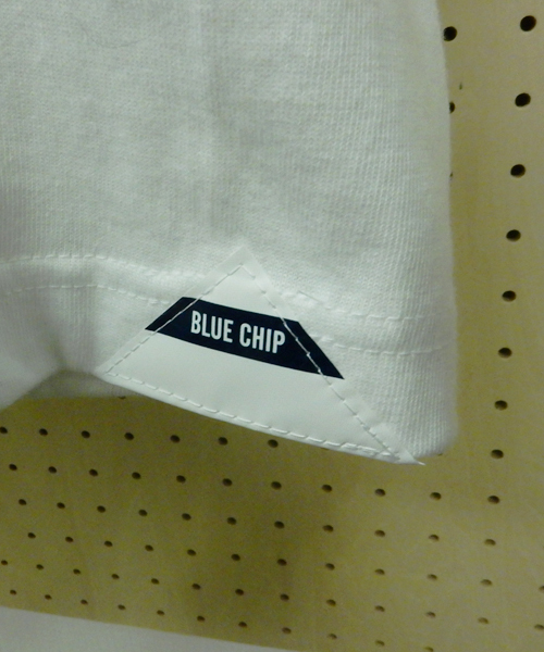 BLUE CHIP（ブルーチップ）の「LIFE LOGO Tee（Tシャツ/カットソー・メンズ・ネイビー/ホワイト・LARGE/SMALL/MEDIUM）」の16枚目の写真