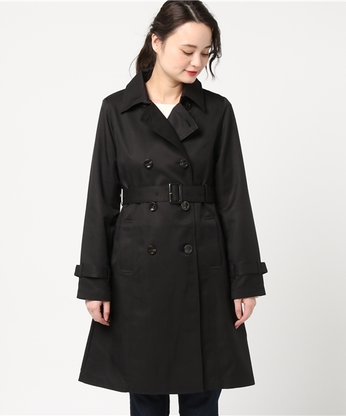 Honeys（ハニーズ）の「トレンチコート（トレンチコート・レディース・グレー/ピンク/ネイビー/ベージュ/ライトベージュ/ブラック・M/LL/L）」の7枚目の写真