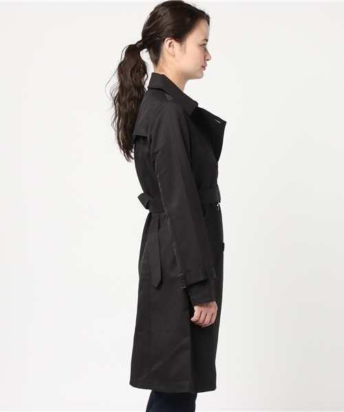 Honeys（ハニーズ）の「トレンチコート（トレンチコート・レディース・グレー/ピンク/ネイビー/ベージュ/ライトベージュ/ブラック・M/LL/L）」の8枚目の写真