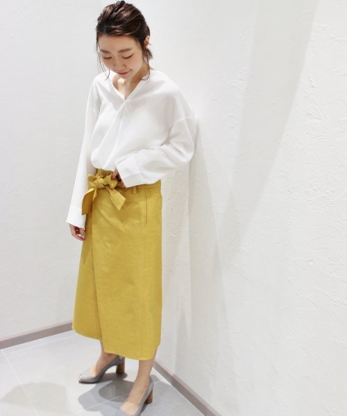 plage（プラージュ）の「ドライPL カラーレスブラウス◆（シャツ/ブラウス・レディース・ホワイト/ベージュ・FREE）」の16枚目の写真