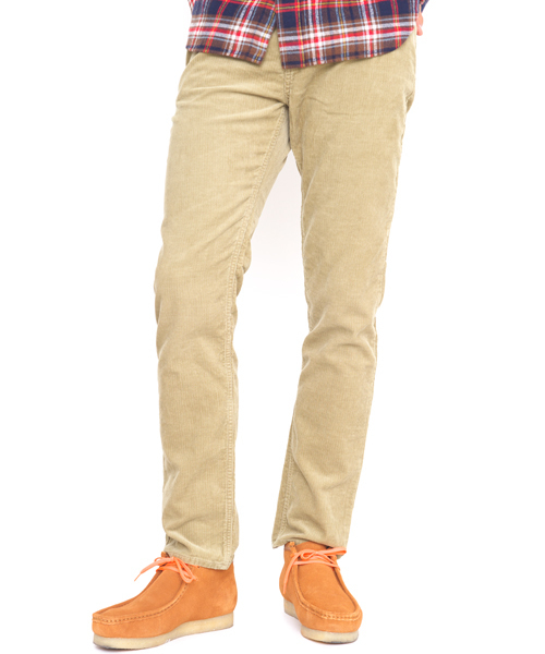 coen（コーエン）の「サンタモニカ コーデュロイパンツ ∞（その他パンツ・メンズ・ケリー/ネイビー/ライトグレー/ワインレッド/オリーブ/ブラック/ベージュ/コバルトブルー・SMALL/MEDIUM/LARGE/X-LARGE）」の3枚目の写真