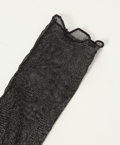 Heather（ヘザー）の「チュールソックス   766694（ソックス/靴下・レディース・ドット/ブラック/ヘザ－グレー/ダークブラウン/ベージュ系その他・FREE）」の12枚目の写真