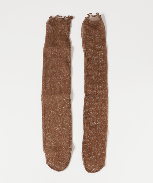 Heather（ヘザー）の「チュールソックス   766694（ソックス/靴下・レディース・ドット/ブラック/ヘザ－グレー/ダークブラウン/ベージュ系その他・FREE）」の14枚目の写真