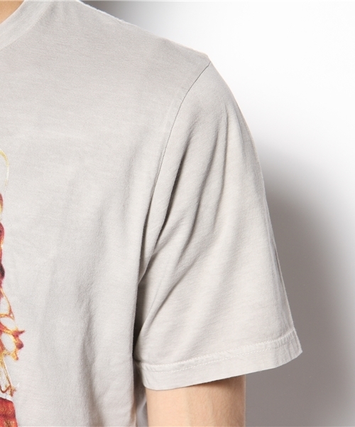 HYSTERIC GLAMOUR（ヒステリックグラマー）の「CL／DIRTY BLONDE pt T-SH（Tシャツ/カットソー・メンズ・パープル/グレー/チャコールグレー・SMALL/MEDIUM/LARGE）」の7枚目の写真